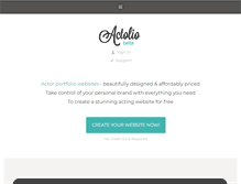 Tablet Screenshot of actolio.com